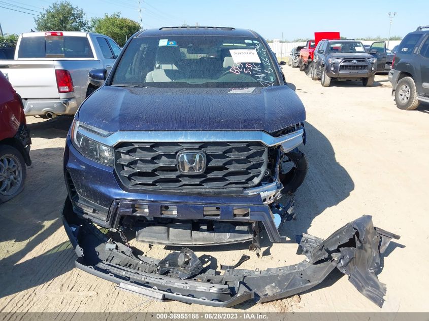2022 HONDA PASSPORT EX-L - 5FNYF8H54NB006053