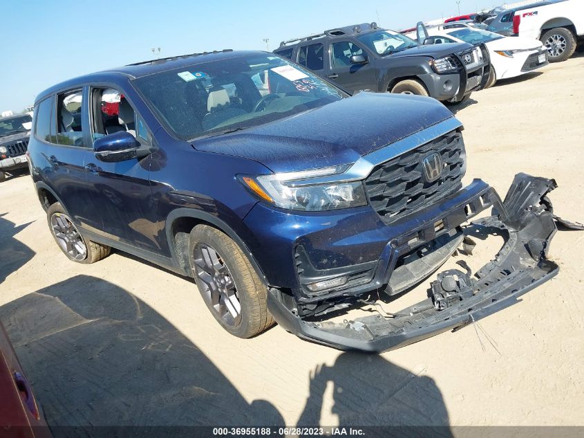 2022 HONDA PASSPORT EX-L - 5FNYF8H54NB006053