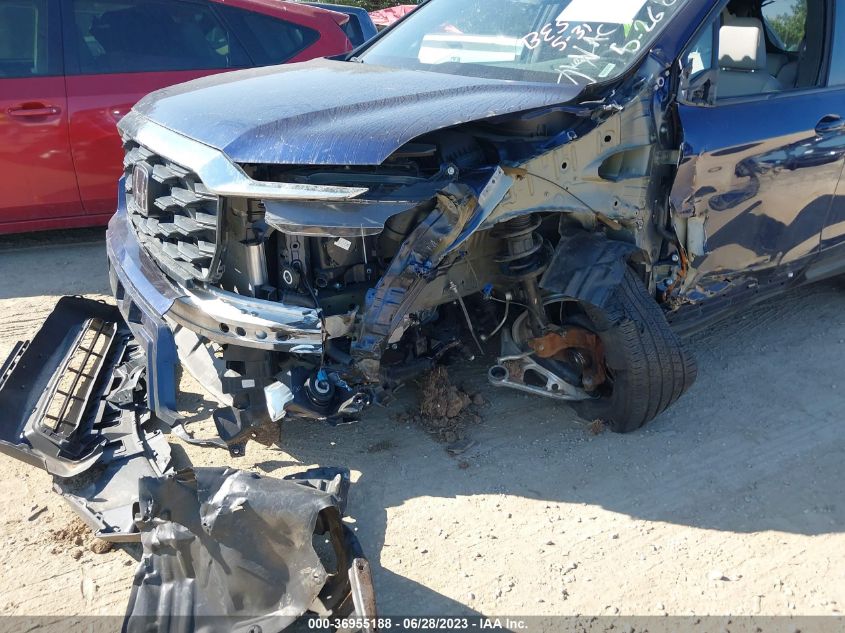 2022 HONDA PASSPORT EX-L - 5FNYF8H54NB006053