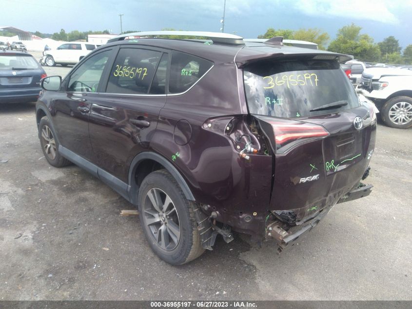 2017 TOYOTA RAV4 XLE - 2T3RFREV6HW600124