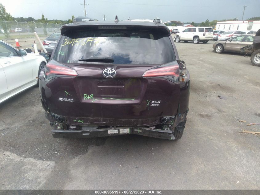 2017 TOYOTA RAV4 XLE - 2T3RFREV6HW600124