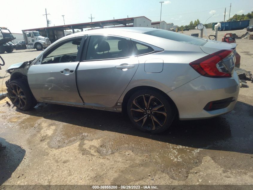 2020 HONDA CIVIC SEDAN SPORT - 19XFC2F89LE014176