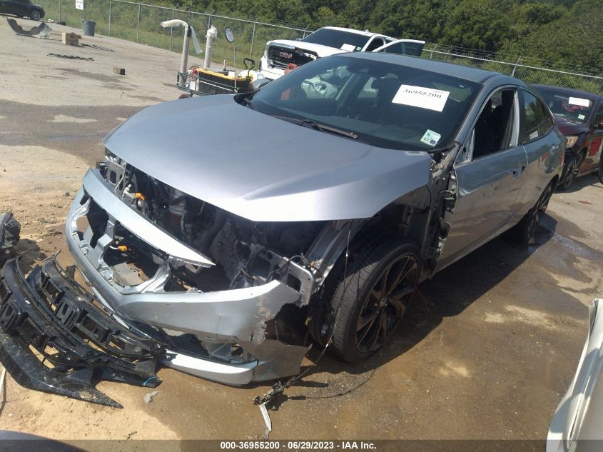 2020 HONDA CIVIC SEDAN SPORT - 19XFC2F89LE014176