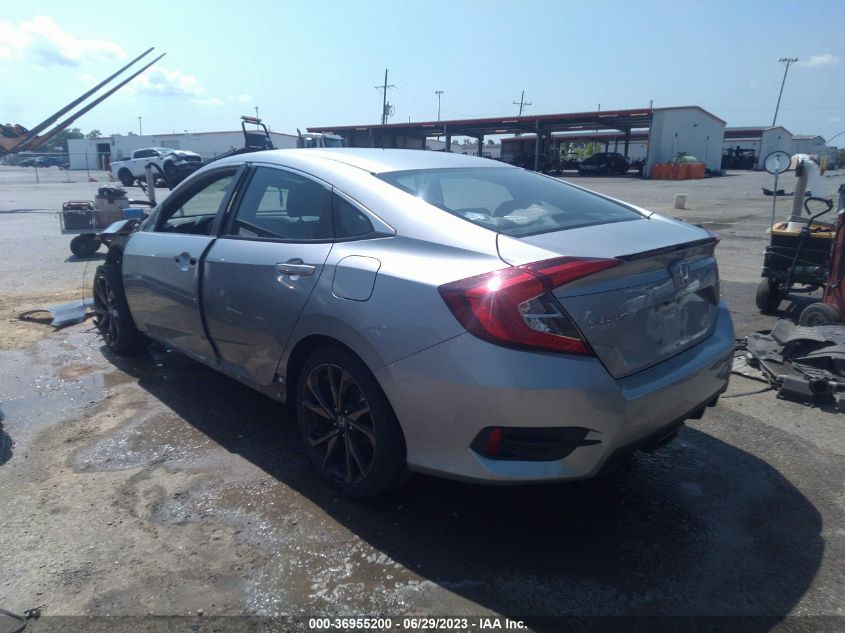 2020 HONDA CIVIC SEDAN SPORT - 19XFC2F89LE014176
