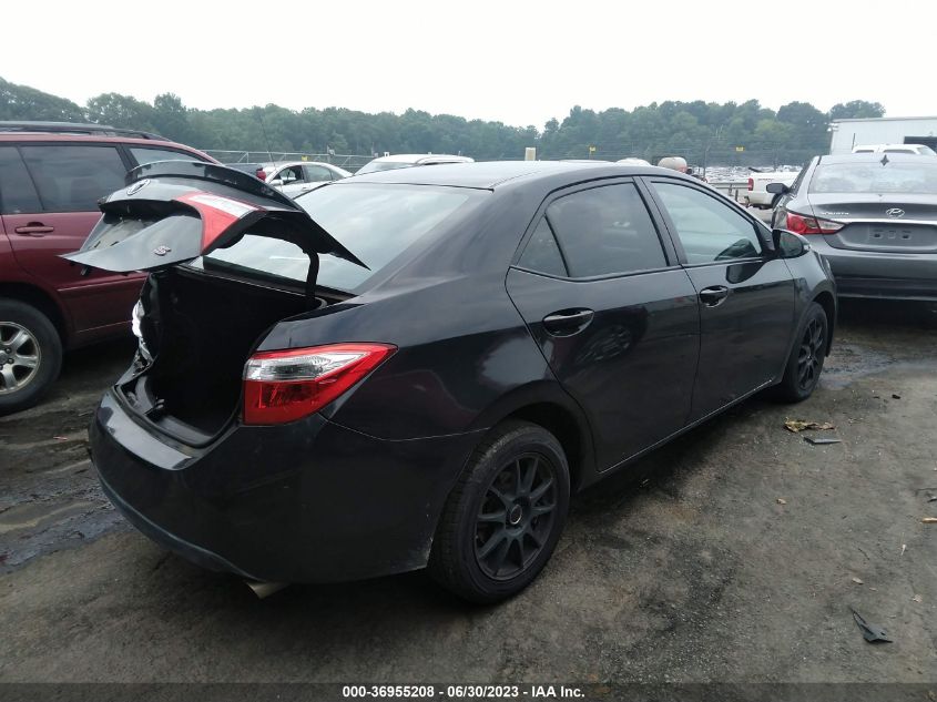 2014 TOYOTA COROLLA L/LE/S/S PLUS/LE PLUS - 2T1BURHE9EC093969