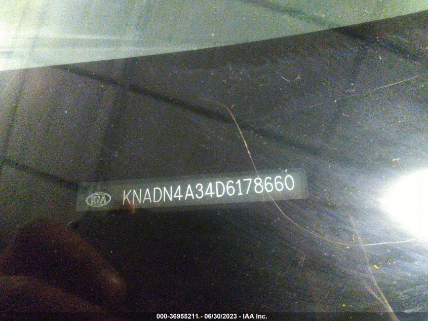 2013 KIA RIO EX - KNADN4A34D6178660