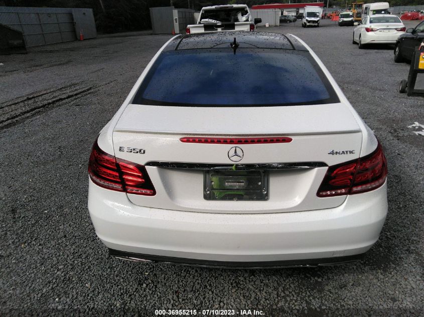 2014 MERCEDES-BENZ E-CLASS E 350 - WDDKJ8JB8EF280832