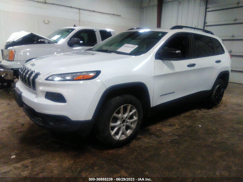 2018 JEEP CHEROKEE SPORT - 1C4PJMAB4JD555725