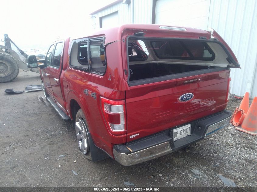 2022 FORD F-150 XL/XLT/LARIAT - 1FTFW1E59NKD29956