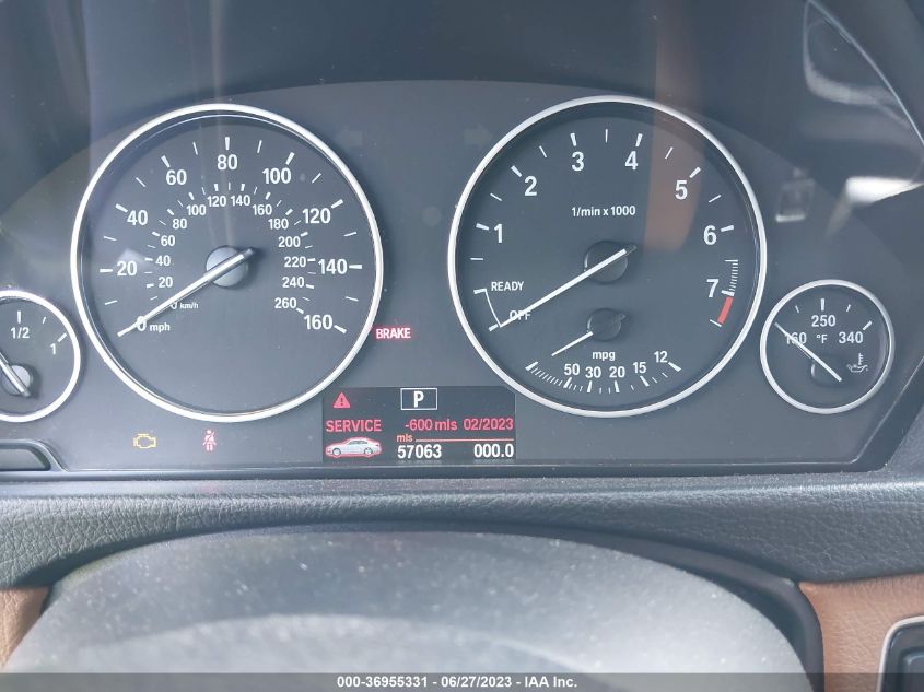 2013 BMW 3 SERIES 328I - WBA3C1C56DF444694