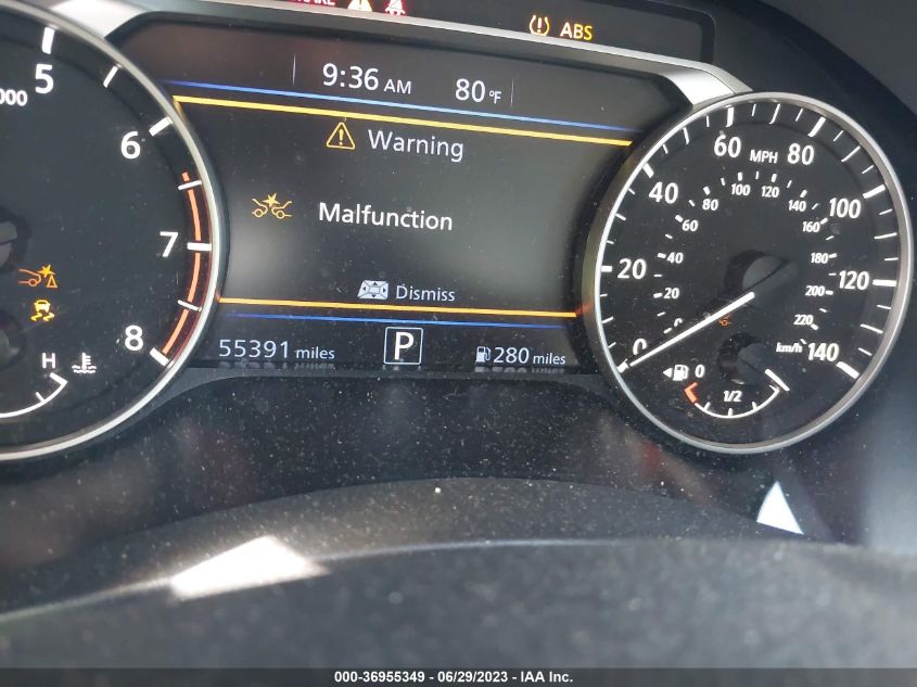 2021 NISSAN ALTIMA 2.5 SV - 1N4BL4DV2MN361919