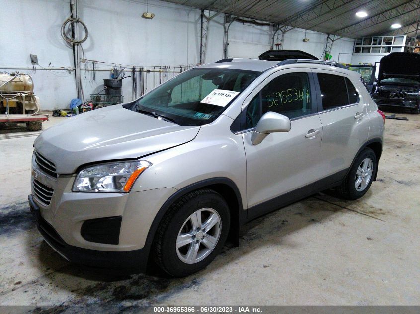 2016 CHEVROLET TRAX LT - 3GNCJLSB0GL164220