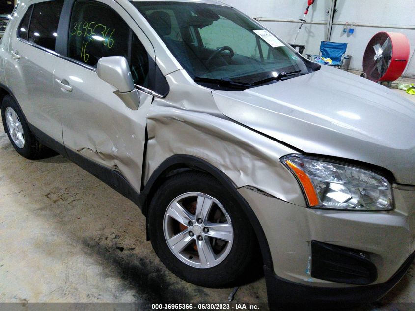 2016 CHEVROLET TRAX LT - 3GNCJLSB0GL164220