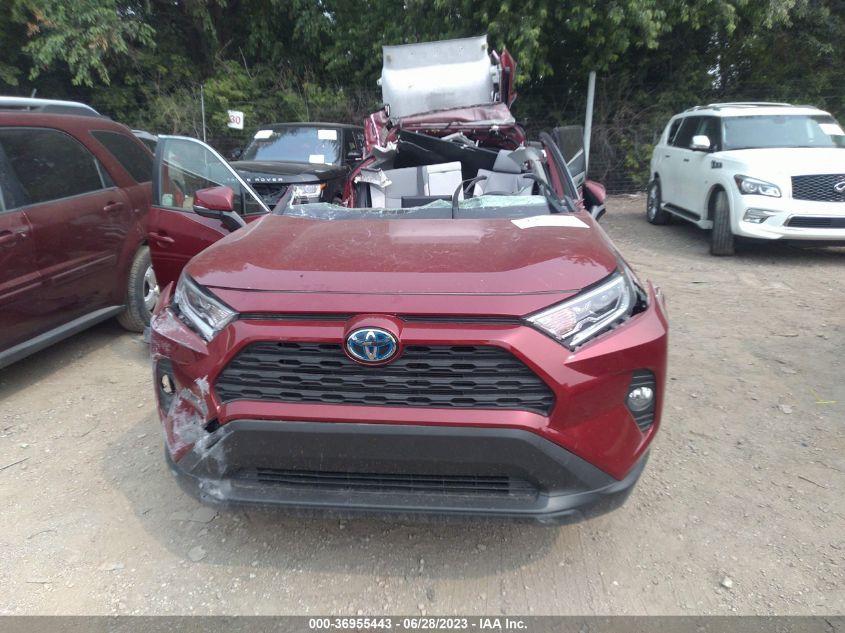 2021 TOYOTA RAV4 HYBRID - JTMB6RFV3MD010809