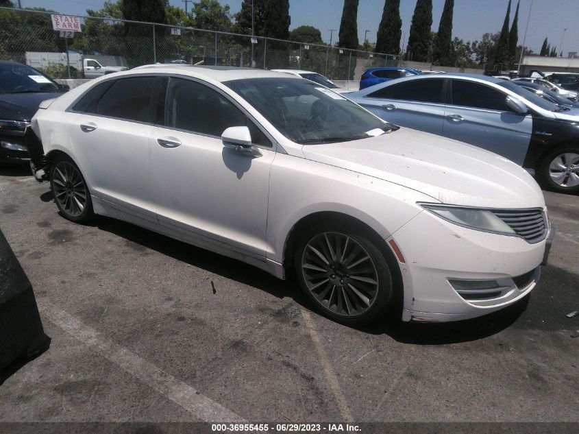 2014 LINCOLN MKZ HYBRID - 3LN6L2LU1ER827018