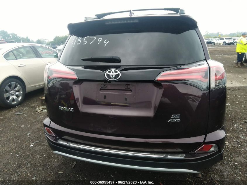 2016 TOYOTA RAV4 SE - 2T3JFREVXGW455794