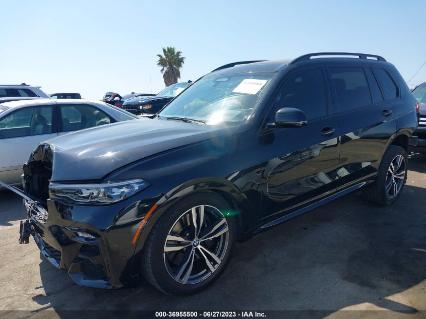 2021 BMW X7 XDRIVE40I 5UXCW2C07M9E73349