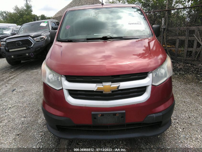 2015 CHEVROLET CITY EXPRESS CARGO VAN LS - 3N63M0YNXFK703640