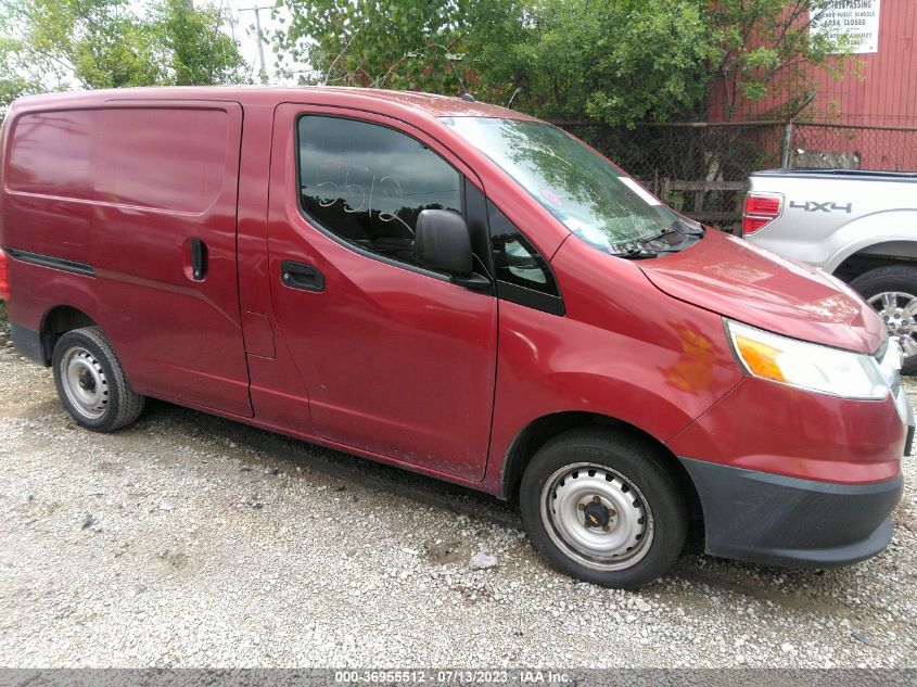 2015 CHEVROLET CITY EXPRESS CARGO VAN LS - 3N63M0YNXFK703640