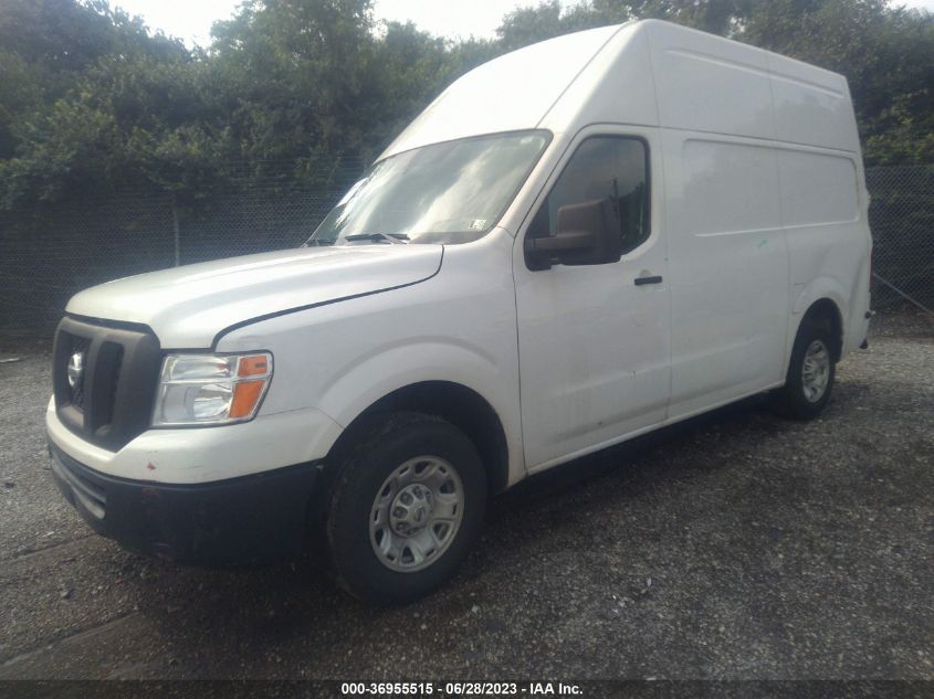 2020 NISSAN NV CARGO SV - 1N6BF0LY3LN802331