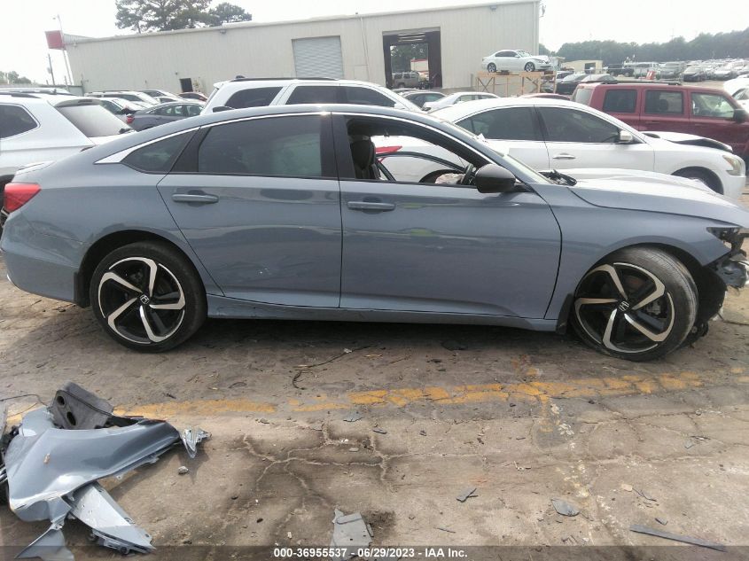 2022 HONDA ACCORD SEDAN SPORT - 1HGCV1F38NA046975