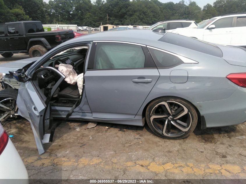 2022 HONDA ACCORD SEDAN SPORT - 1HGCV1F38NA046975