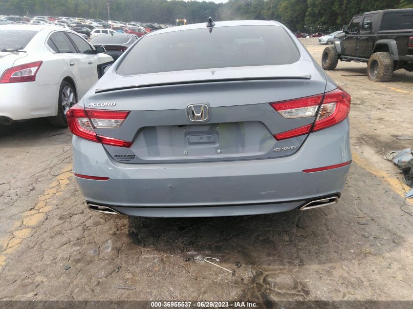 2022 HONDA ACCORD SEDAN SPORT - 1HGCV1F38NA046975