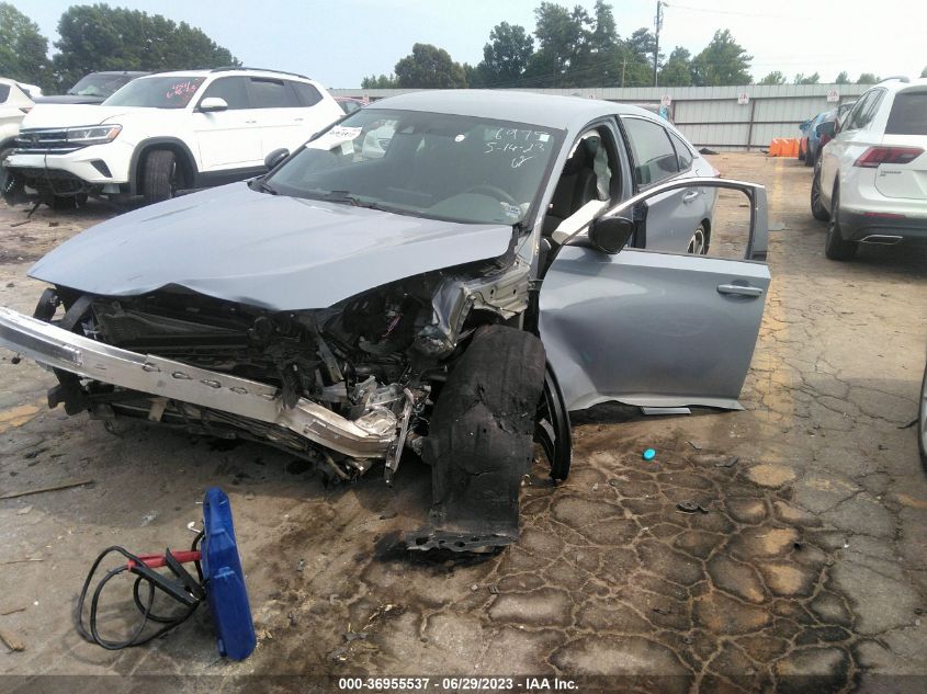 2022 HONDA ACCORD SEDAN SPORT - 1HGCV1F38NA046975