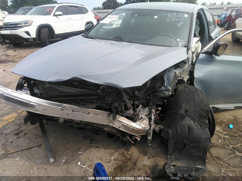 2022 HONDA ACCORD SEDAN SPORT - 1HGCV1F38NA046975