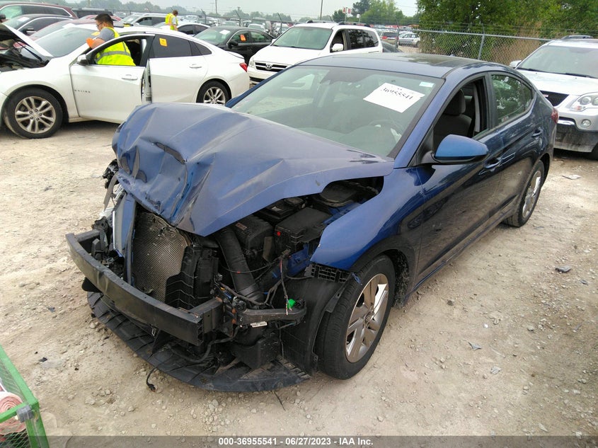 VIN 5NPD84LF6KH446225 2019 HYUNDAI ELANTRA SEL/VALUE/LIMITED