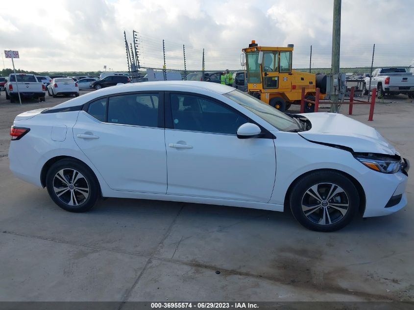 2022 NISSAN SENTRA SV - 3N1AB8CV7NY267124