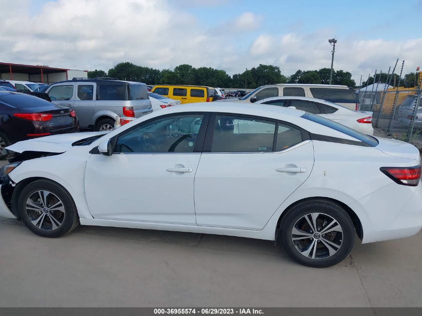 2022 NISSAN SENTRA SV - 3N1AB8CV7NY267124