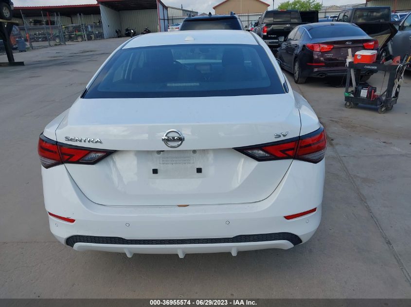 2022 NISSAN SENTRA SV - 3N1AB8CV7NY267124