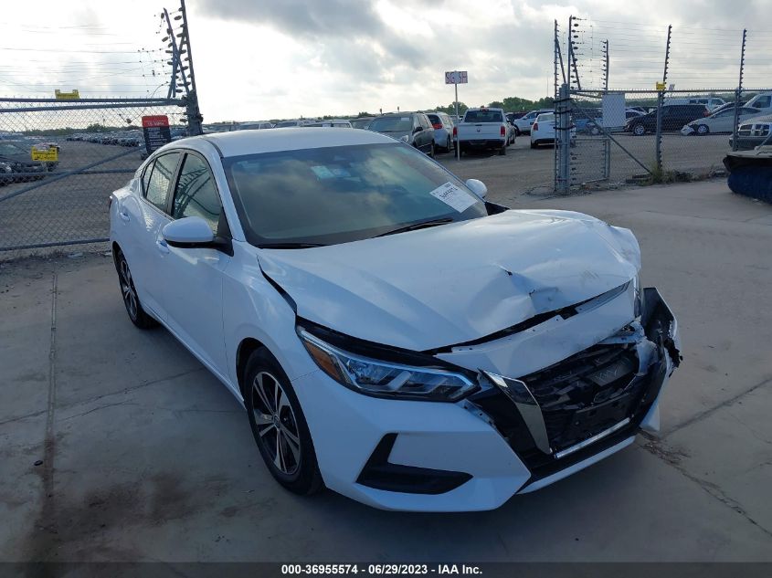 2022 NISSAN SENTRA SV - 3N1AB8CV7NY267124