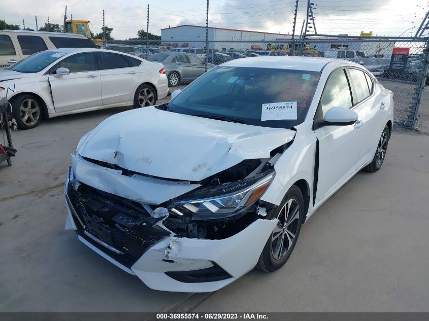 2022 NISSAN SENTRA SV - 3N1AB8CV7NY267124