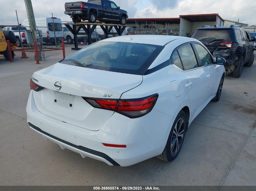 2022 NISSAN SENTRA SV - 3N1AB8CV7NY267124