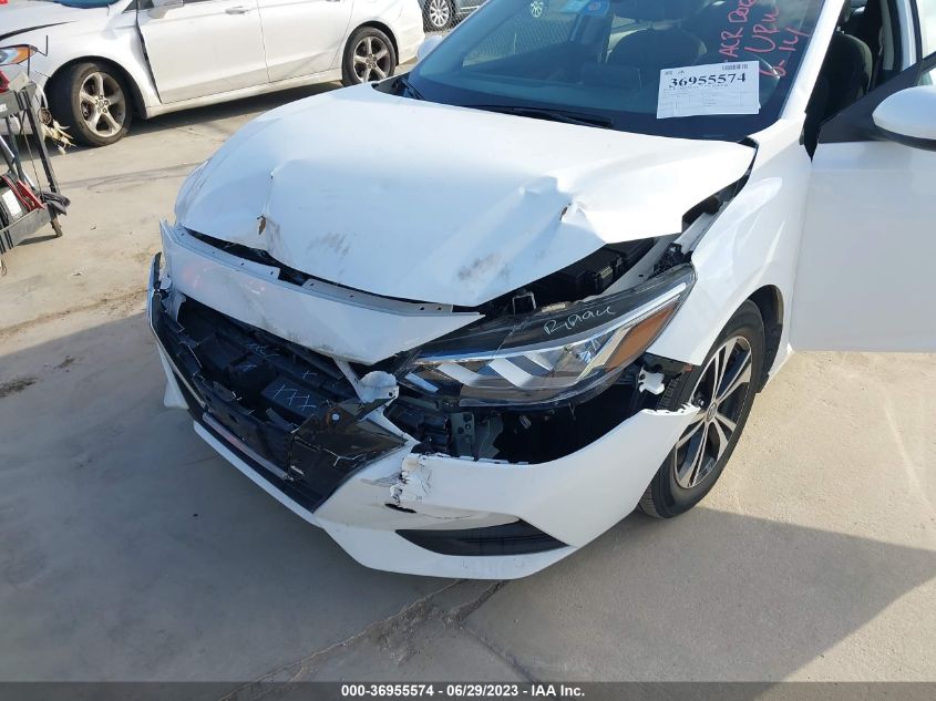 2022 NISSAN SENTRA SV - 3N1AB8CV7NY267124