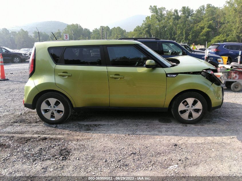 2015 KIA SOUL BASE - KNDJN2A21F7777594