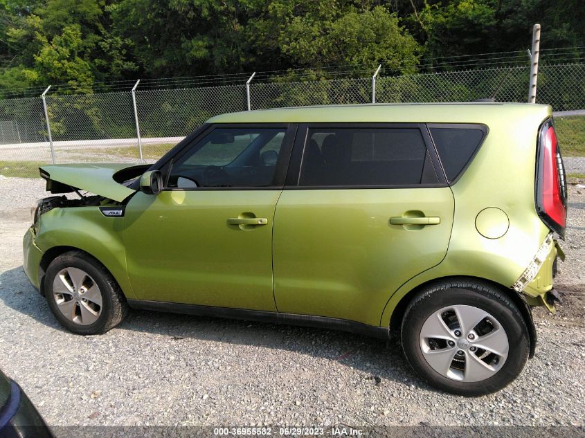 2015 KIA SOUL BASE - KNDJN2A21F7777594
