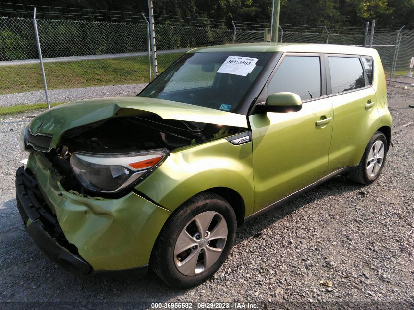2015 KIA SOUL BASE - KNDJN2A21F7777594