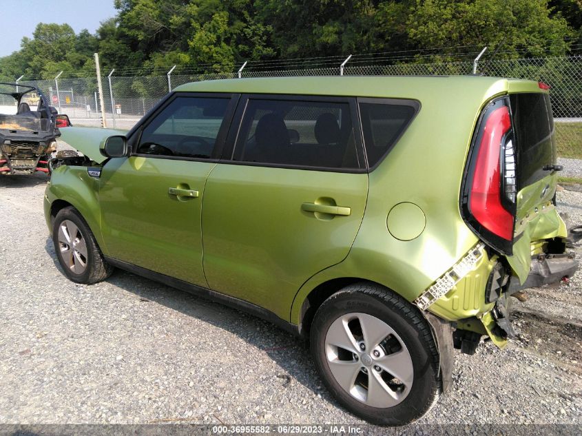 2015 KIA SOUL BASE - KNDJN2A21F7777594