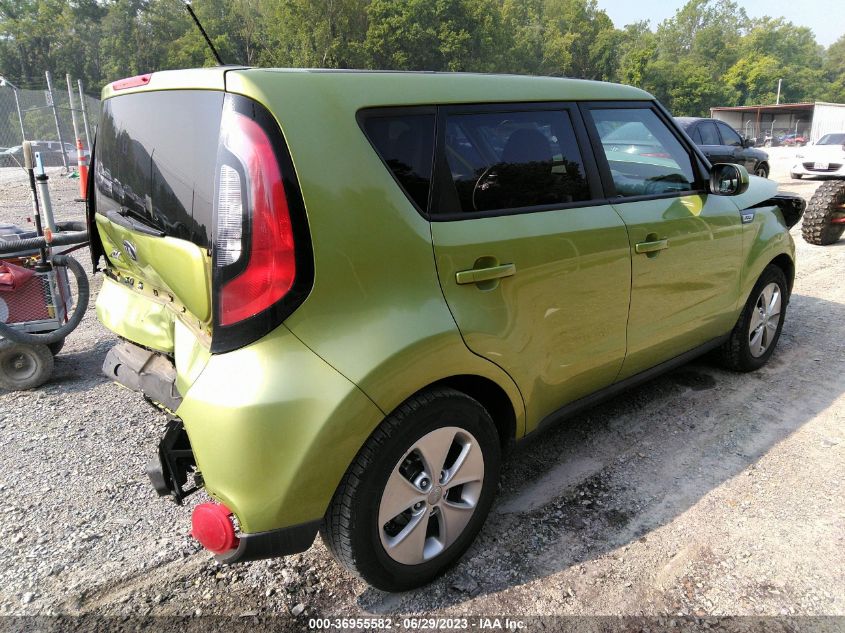 2015 KIA SOUL BASE - KNDJN2A21F7777594
