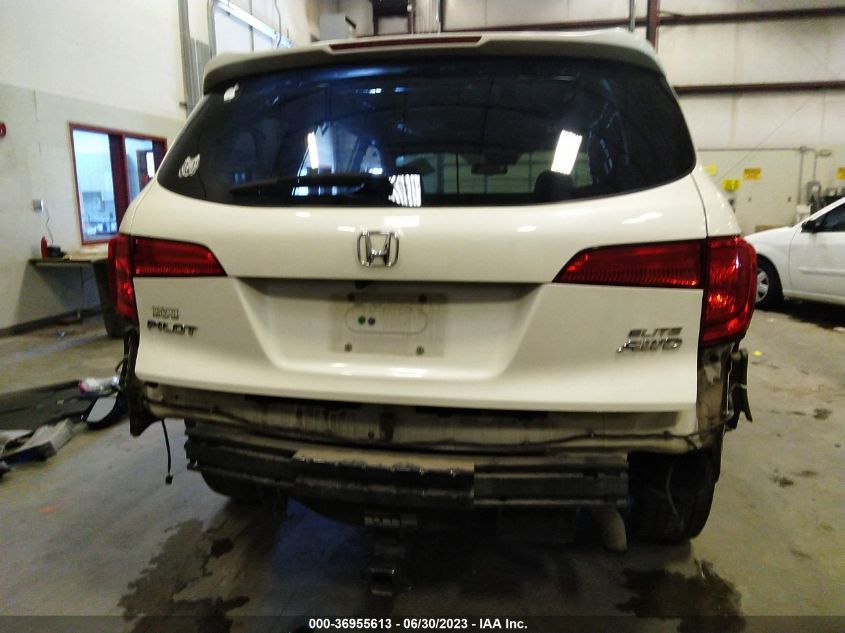 2016 HONDA PILOT ELITE - 5FNYF6H05GB063597