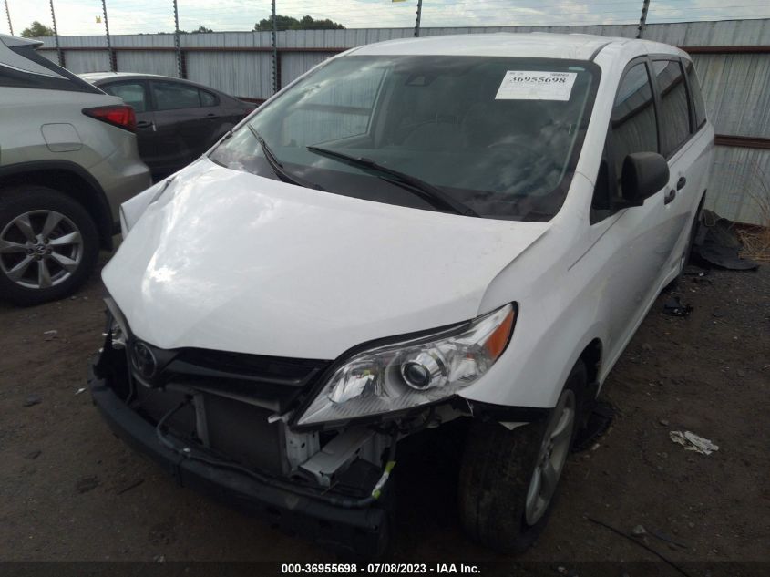 2020 TOYOTA SIENNA L - 5TDZZ3DC8LS025507
