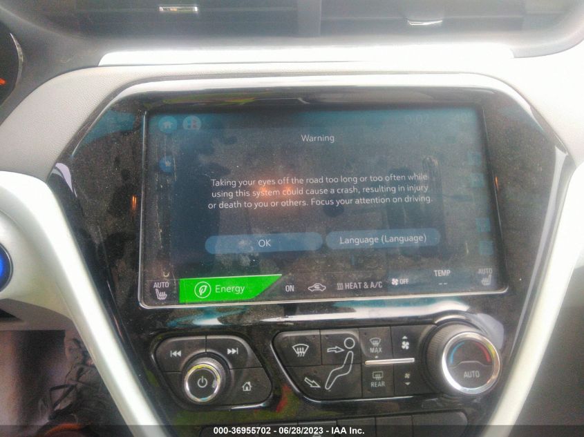 2017 CHEVROLET BOLT EV PREMIER - 1G1FX6S06H4188803