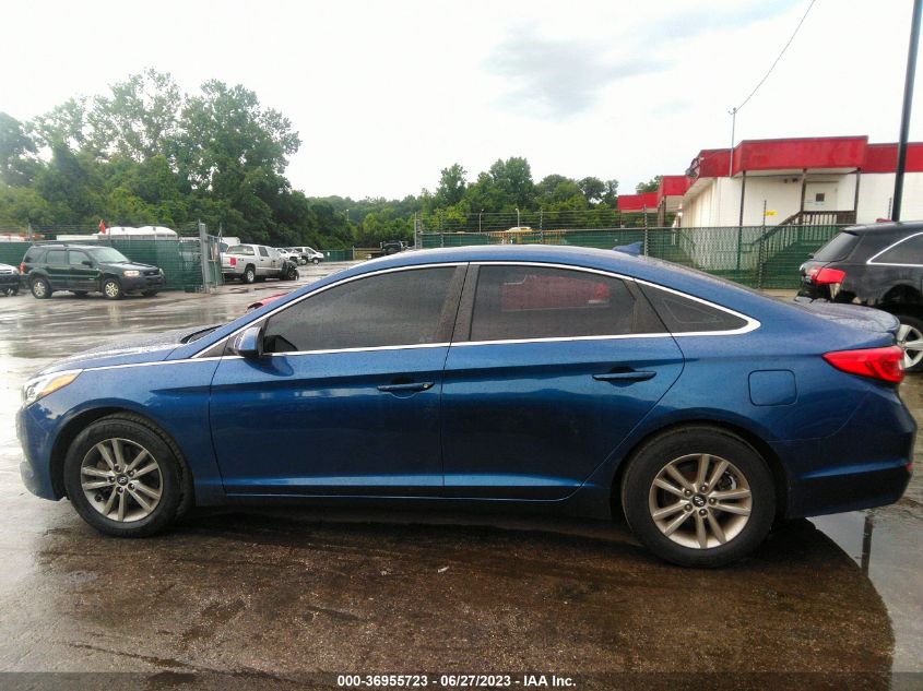 2016 HYUNDAI SONATA 2.4L SE - 5NPE24AF8GH311389