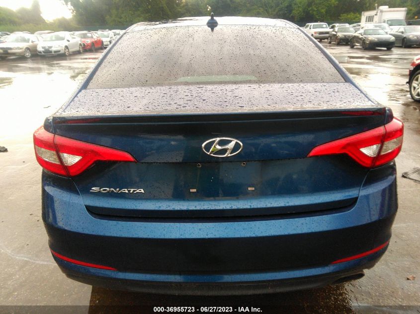 2016 HYUNDAI SONATA 2.4L SE - 5NPE24AF8GH311389