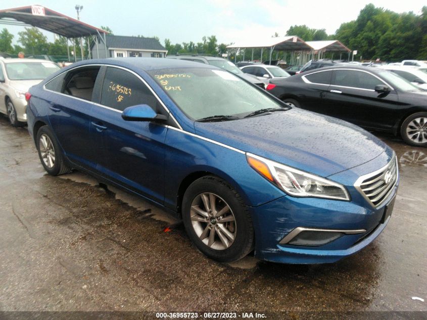 2016 HYUNDAI SONATA 2.4L SE - 5NPE24AF8GH311389