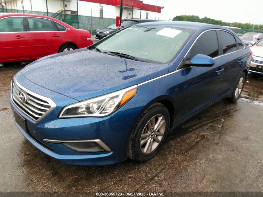 2016 HYUNDAI SONATA 2.4L SE - 5NPE24AF8GH311389