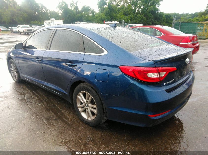 2016 HYUNDAI SONATA 2.4L SE - 5NPE24AF8GH311389